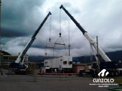 Içamento de Container com Guindastes