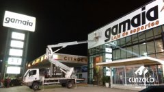 Troca de Fachada com Plataforma Elevatória