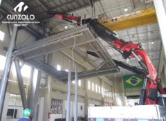 Içamento de Estrutura Pesada com Guindastes